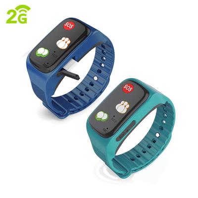 China Wifi 2G NFC Alzheimer Gps Watch Elderly SOS Device Temperature Blood Pressure Monitoring for sale