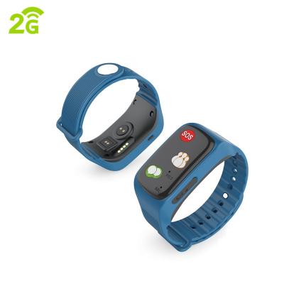 China Wifi Heart Rate Blood Pressure GSM 2G NFC Wristband Gps SOS Wristband For Elderly for sale