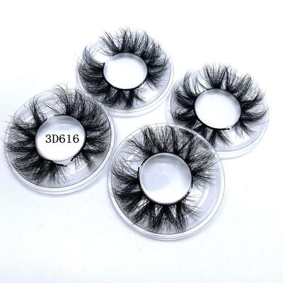 China Wholesale Reusable Dramatic Siberian Long Lashes 27mm Long Eyelashes 25mm Faux 3D Mink Eyelashes 25mm for sale