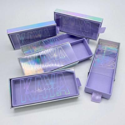 China Handmade Private Label Lashes Box Fancy Eyelash Packaging Box False Eyelash Packaging Box Wholesale Custom for sale