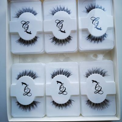 China Hot-selling 747 Styles 100% Natural Soft Tapered False Eyelashes Private Label Hair 3D False Eyelashes for sale