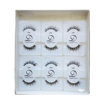 China Hot-selling 100% Real Styles Private Label Hair Lashes False Eyelash 3D Hair Lashes for sale