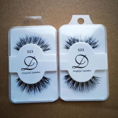 China Hot-selling Styles Shape To Hair Soft 100% False Eyelashes Long Natural Eye Lashes Hair 100% Makeup Beauty Lash for sale