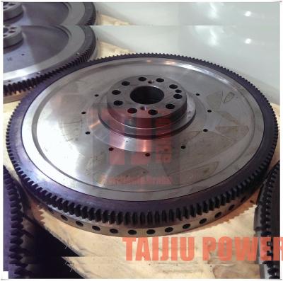 China Good quality HT250 truck bus spare part flywheel 1487558 for Scania engine flywheel assy for sale