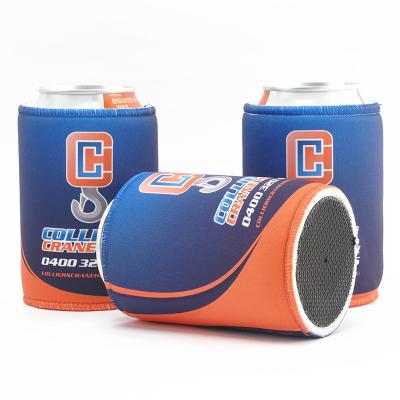 China Australia Waterproof Stylish Full Color Design 5mm Neoprene Portable Beer Can Coolers for sale