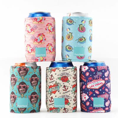 China Factory Wholesale Empty Waterproof Neoprene Beer Can Cooler Holder Customized Stubby Holder With Your Logo for sale