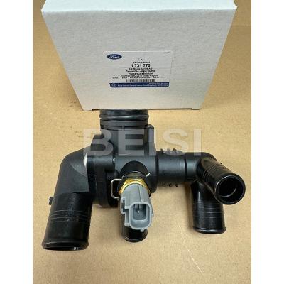 China ThermostatHousing With Sensor 1731770 BK2Q8594AA BK2Q8A586AB BK2Q-8A586-AB For Ford Transit 2.2 TDCI 2011 With SWITCH for sale