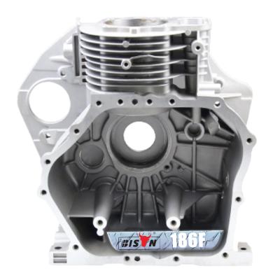 China engine parts diesel engine crankcase 186FA 6kw diesel generator crankcase 186-1 for sale