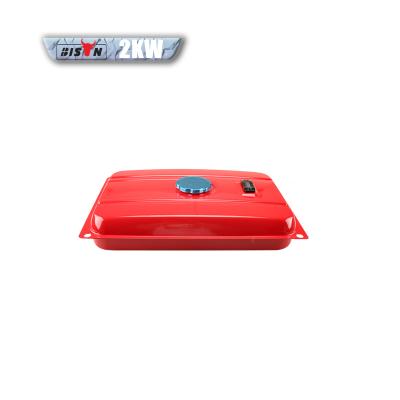 China Gasoline Generator Parts 15L Fuel Tank Fits Universal Generator 2kw 168-131 Fuel Tank for sale