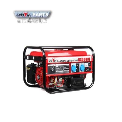 China BISON Gasoline Generator 3kw 3kva Portable Electric Gasoline Generator For Home BS3500 for sale