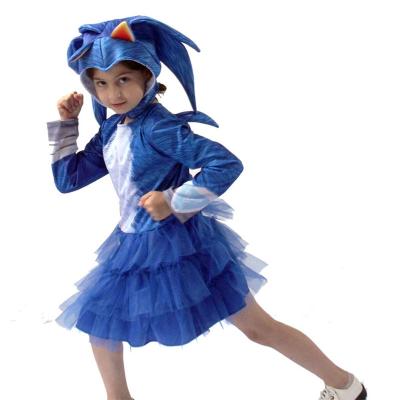 China Pants dress up children's sonic sonic costume for anime cosplay collection Sonic Youth performance costumes for sale