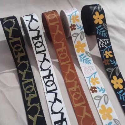 China Custom Viable Multi Organic Cotton Webbing Polyester Webbing Canvas Cotton Nylon Webbing For Bag Strap for sale