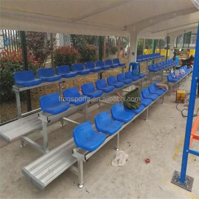 中国 2021 steel Aluminum Stadium Bleachers grandstand Aluminum tribune seat stadium seat 販売のため