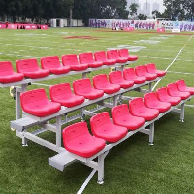 中国 school stadium aluminum bench Aluminum Bench Bleachers For Sports Court 販売のため