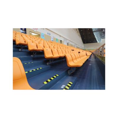 中国 Anti-UV plastic seat audience seats soccer stadium chairs with aluminum stands 販売のため