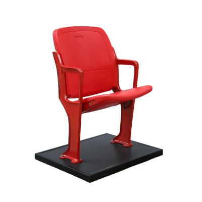 China VIP Stadium plastic seats tip-up seats fold up seats chairs Customer's Logo for sale