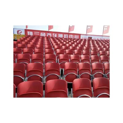 China Outdoor dismounted bleacher plastic bleacher seats basketball bleacher zu verkaufen