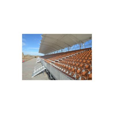 China 2021 Outdoor Football stadium seats plastic stadium chair price grandstand bleacher seats zu verkaufen