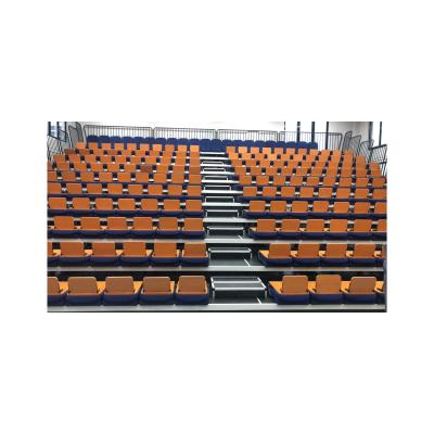 중국 2021 folding Retractable Gym Bleachers telescopic grandstand spectators 판매용