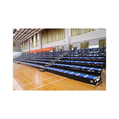 중국 2021 Indoor Retractable Gym Bleachers basketball court Telescopic seat Audience seats 판매용