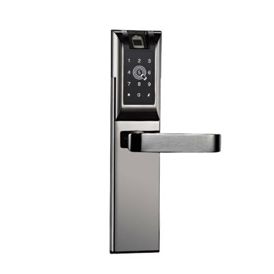 China Stainless steel 340*78*18mm of the latest fingerprint door lock APP control smart digital keyless lock lock model for sale