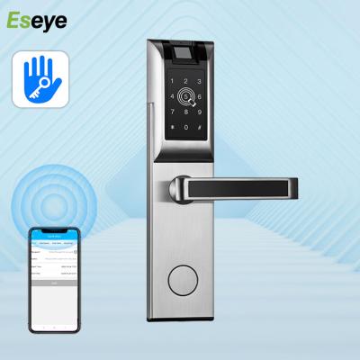 China Fingerprint Door Lock Eseye APP Fingerprint Door Lock Smart Lock Office Door Security Lock for sale