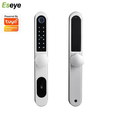 China Tuya Zinc Alloy Slide Digital Interior Ministry Fingerprint Lock Injection Zinc Alloy Smart Security In-mold Lock for sale