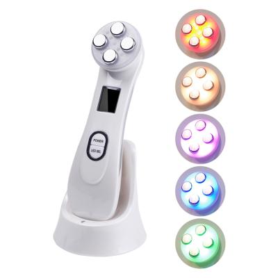 China Skin Revitalizer Home Use LED Photon RF EMS Mesoporation Electroporation Mesotherapy Skin Rejuvenation Device for sale