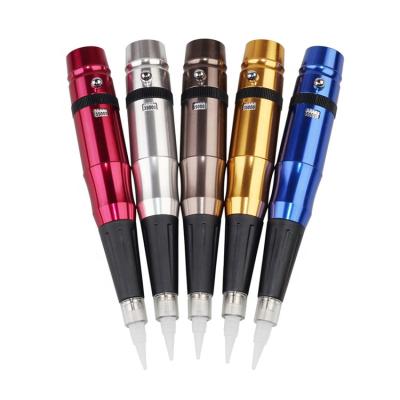 China Rotary Professional Permanent Permanent Eyebrow Microblading Tattoo Machine Pen Manufacturers for sale