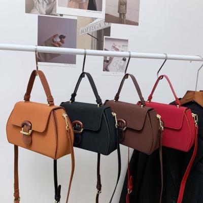 China Fashion 2022 Retro fashion bag luxury woman sling handbag vegan leather wholesales manufacture shoulder bag mini handbags for ladies for sale