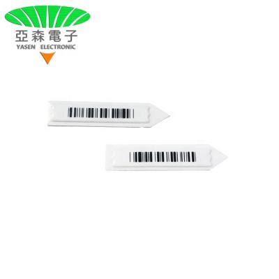 China YASEN Supermarket Soft Metal Label Security EAS 58khz AM Sticker Label for Anti-theft Cosmetics for sale