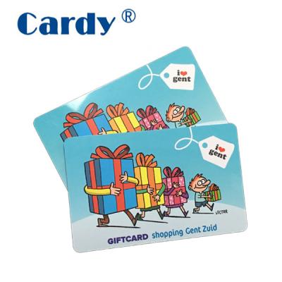 China waterproof rfid card 125khz pvc tk4100 chip gift certificate proximity card 125khz for sale