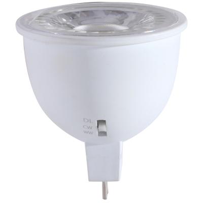 China Modern 3CCT GU5.3 MR16 Spotlight With Lens No Flickering 30/60 Degree 6W LED Bulbs Spotlight Bulb for sale