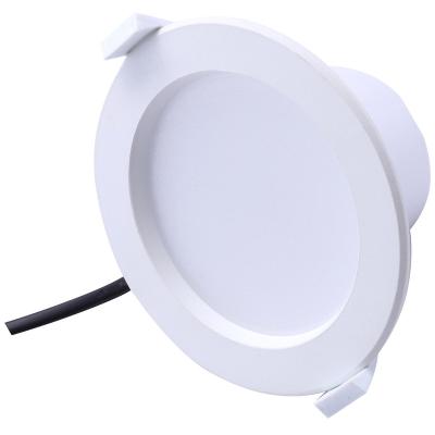 China Modern 3 CCT 9W Dimmable Recessed Downlight Housing Ceiling LED Down Light Lamp for sale