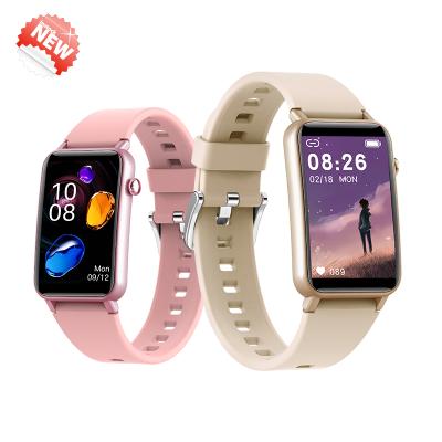 China Hot Stainless Heart Rate Monitor Smart Watches IP68 Waterproof Reloj Touch Screen Smart Watch ZX17 1.57inch Touch Screen Smartwatch for sale