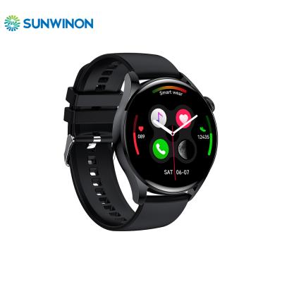 China Relojes Smart Sports Smart Watch CE Rohs CE Rohs OEM ODM Support Touch Screen Sunwinon D022 GT3 Wristband Android Smartwatch Waterproof Fitness Tracker for sale