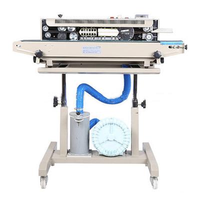 China Automatic Inflatable Food Sealing Machine For Film Plastic Bag Aluminum Foil Bag Sealer Air Filling for sale