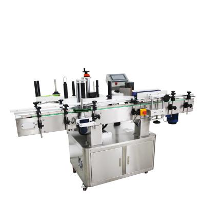 China automatic food labeling machine for bottle sticker label printing machine for sale