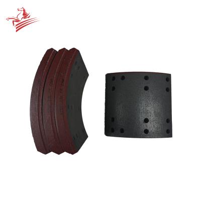 China Truck Brake System Parts Heavy Duty Truck Brake Shoe Scratching 4707 Trailer Spare Parts Axle Genuine Quality Black Parts For Truck for sale