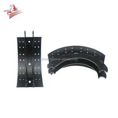 China Truck Spare Parts Factory Price Heavy Duty Truck Brake Shoe RM4709 Heavy Duty Trailer Spare Parts Axle Genuine Quality Black Parts For Truck 4707 for sale