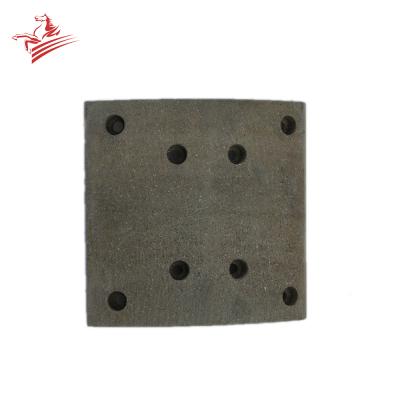 China Wholesale Price Truck Brake System 4672T Truck Trailer Spare Parts Axle Genuine Quality Black Parts Heavy Duty Brake Shoe Lining For Truck for sale