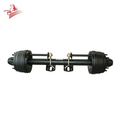 China Hot Parts Axle For Semi Trailer HQ1309W Semi Trailer Truck Factory Price Rear Trailer for sale