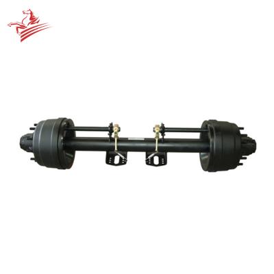 China Used Trailer Truck Factory Customized HQ1305W Semi Trailer Accessories 13t American Type Axle For Trailer for sale