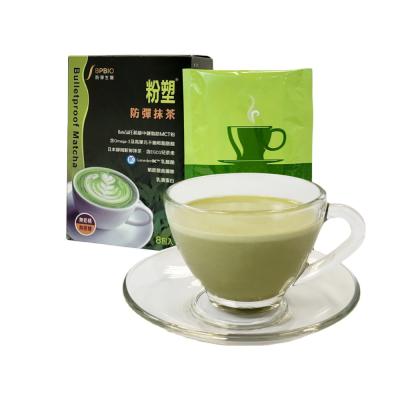 China Use Shizuoka (Japan) Matcha weight loss slimming instant matcha powder with probiotic powder bag for sale