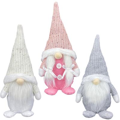 China Faceless Christmas Decorations Nordic Style Christmas Decorations Window Display Doll Pilou Old Man Decorative Figures for sale