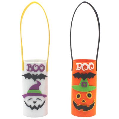 China New Pilou Bottle Bag Halloween Bottle Set Creative Halloween Pumpkin Decoration Restaurant Winery Bottle Bag for sale