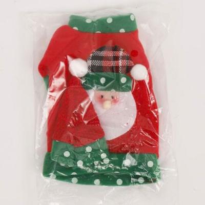 China Pilou Christmas Wine Bottle Sweater Wine Bottle Dress Cover Up Christmas Party Decorations for sale