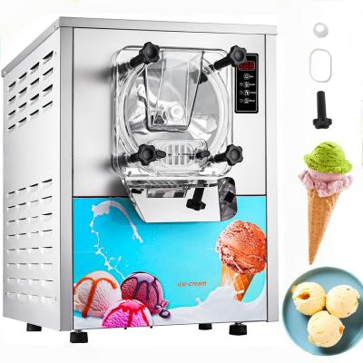 China 1400W 20L Snack Factory Commercial Ice Cream Machine Per Hour Hard Serve Ice Cream Maker Perfect for Restaurants Snack Bar Supermarkets for sale