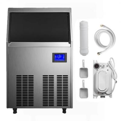 China 70kg/24H Commercial Ice Maker Machine Stainless Steel Commercial Automatic Ice Maker For Bar Restaurant Home Supermarket for sale