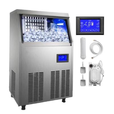 China 70kg/24H Commercial Ice Maker Machine Stainless Steel Commercial Automatic Ice Maker For Bar Restaurant Home Supermarket for sale